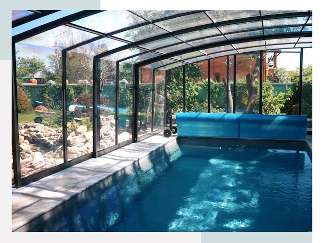 Строительство крытых бассейнов от СтальСтрой-Мсс - цена от 610 руб.