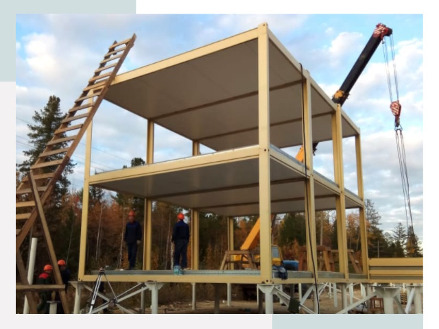 Строительство модульных здания Миасс