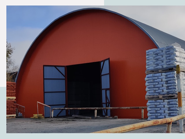 Полукруглые ангары по цене от 610 руб. в Миасс