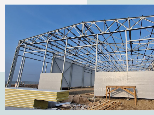 Утепленные ангары в Миасс от 610 руб. за м²