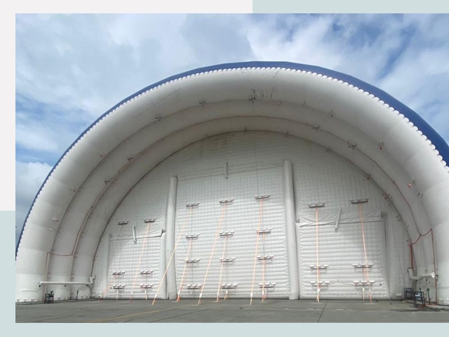 Пневмокаркасные ангары от СтальСтрой-Мсс по цене от 610 руб.