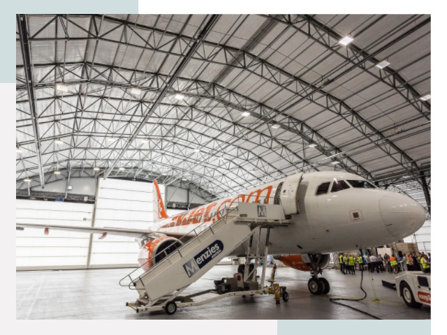 Авиационные ангары в Миассе