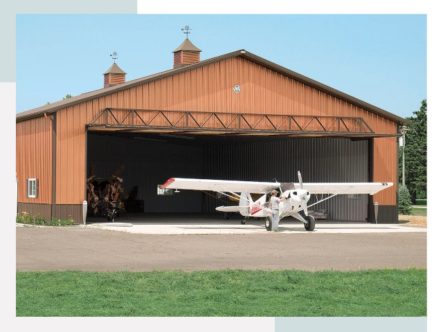 Ангары для самолетов в Миассе