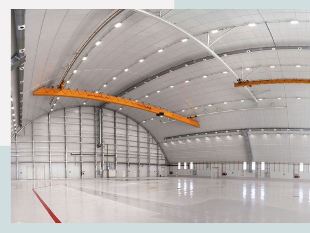 Оснащение ангаров в Миасс от СтальСтрой-Мсс - цена от 610 руб.