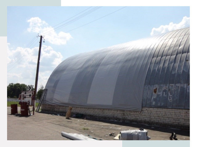 Ремонт ангаров в Миассе