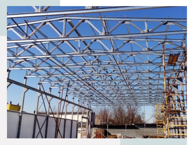 Металлокаркасы для складов в Миассе